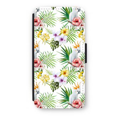 Gele kuif: iPhone SE 2020 Flip Hoesje