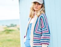 Haakpatroon Stylecraft Granny Hexagon Cardigans 9965