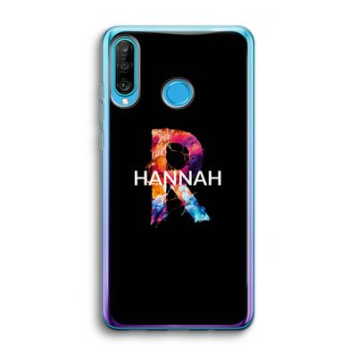 Abstract Spectrum: Huawei P30 Lite Transparant Hoesje