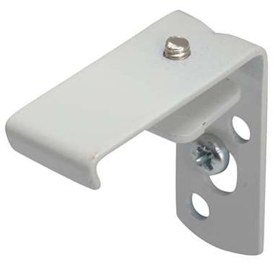 Wandsteunen 3cm, 2 stuks Plus rail - wit - Leen Bakker