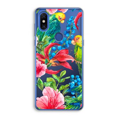 Papegaaien: Xiaomi Mi Mix 3 Transparant Hoesje