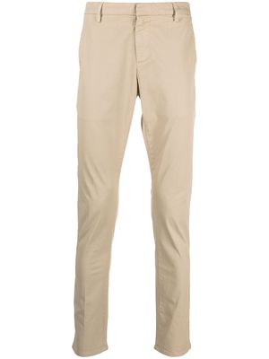 DONDUP pantalon chino à coupe slim - Tons neutres