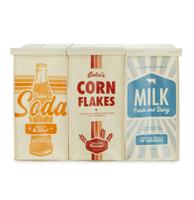Recycle Zakken Retro Set van 3