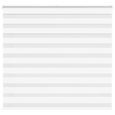 VidaXL Zebra rolgordijn 155x150 cm stofbreedte 150,9cm polyester wit