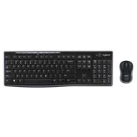 Logitech MK270 920-004509 Wireless Desktop Set black [111-key, 8x hotkey, Optical, Black] - thumbnail