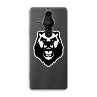 Angry Bear (white): Sony Xperia Pro-I Transparant Hoesje