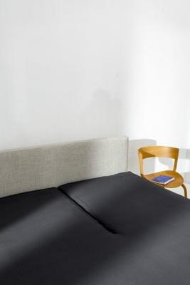 Auping Organic Jersey Hoeslaken Splittopper anthracite