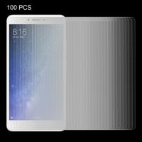 100 stuks voor Xiaomi Mi Max 2 0.3 mm 9H oppervlaktehardheid 2.5D Explosieveilig niet-volledig scherm getemperd glas scherm Film
