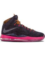 Nike baskets montantes Lebron 10 EXT Denim QS - Bleu