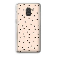 Kleine kattenkopjes: Samsung Galaxy A8 (2018) Transparant Hoesje Kleine kattenkopjes: Samsung Galaxy A8 (2018) Transparant Hoesje