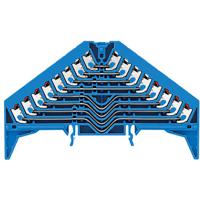 Weidmüller 1173900000 Rangeerverdeler 9.20 mm Push-In-klem Blauw 20 stuk(s)