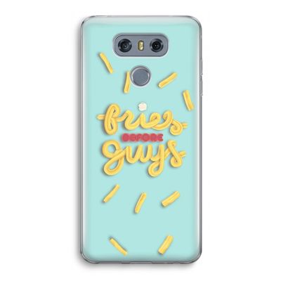 Always fries: LG G6 Transparant Hoesje