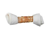 Trixie Denta Fun Knotted Chicken Chewing Bone - 25 cm - 1 stuk/220g