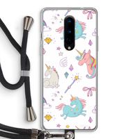 Fantasiewereld: OnePlus 8 Transparant Hoesje met koord