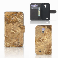 Samsung Galaxy S4 Bookcase Marmer Creme - thumbnail