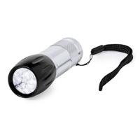 Survival zaklamp LED - zwart - compact - preppen/outdoor/kamperen