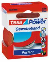 tesa PERFECT 56343-00038-03 Textieltape tesa extra Power Rood (l x b) 2.75 m x 38 mm 1 stuk(s)