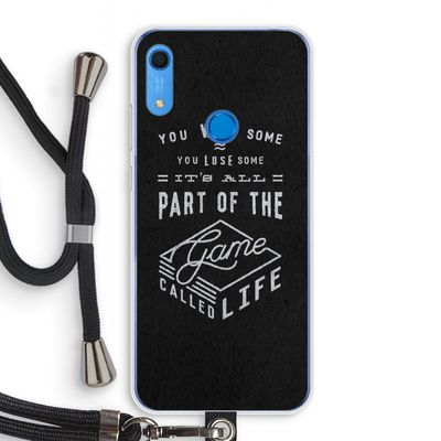 Life: Huawei Y6s Transparant Hoesje met koord