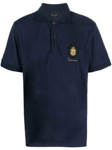 Billionaire polo à logo brodé - Bleu