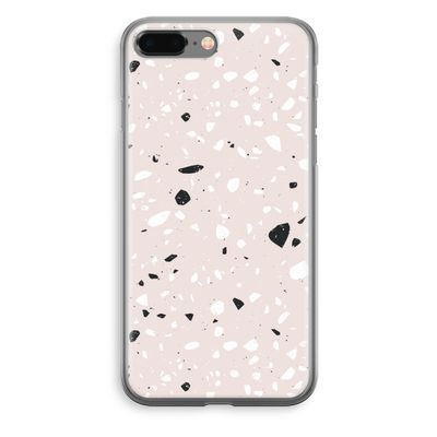 Terrazzo N°20: iPhone 8 Plus Transparant Hoesje