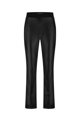 Studio Anneloes Anne Faux Leather Trousers 13328 Broek 9000 Black