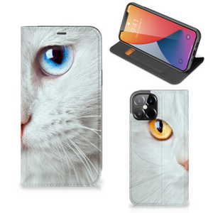 iPhone 12 Pro Max Hoesje maken Witte Kat