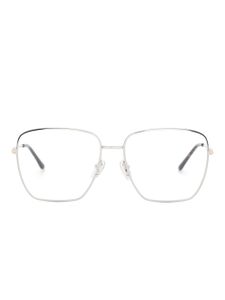 Gucci Eyewear lunettes de vue à monture oversize - Argent