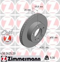 Remschijf Coat Z 430262520