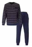 Paul Hopkins Badstof pyjama heren - Winter Blue