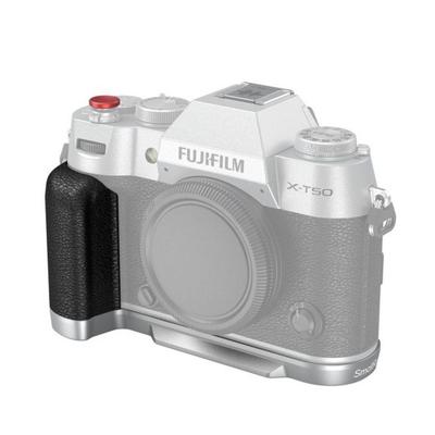 SmallRig 4713B Siliconen L-vormige grip voor Fujifilm X-T50, zilver