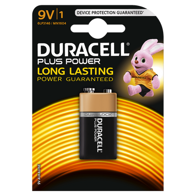 Duracell 9V Blokbatterij MN1604 Alkaline
