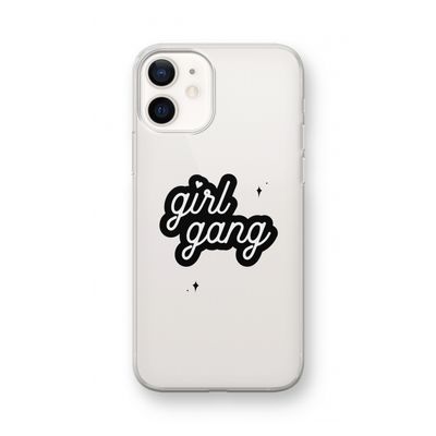 Girl Gang: iPhone 12 mini Transparant Hoesje
