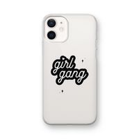 Girl Gang: iPhone 12 mini Transparant Hoesje