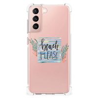 Samsung Galaxy S21 FE Stevig Bumper Hoesje Boho Beach