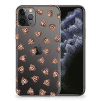 TPU bumper voor Apple iPhone 11 Pro Poep Emojis