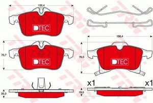 Trw Remblokset GDB1668DTE