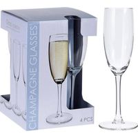 Champagneglas set 18cl 4 stuks