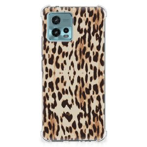 otorola Moto G72 Case Anti-shock Leopard