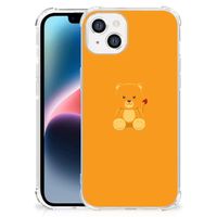 Apple iPhone 14 Plus Stevig Bumper Hoesje Baby Beer - thumbnail