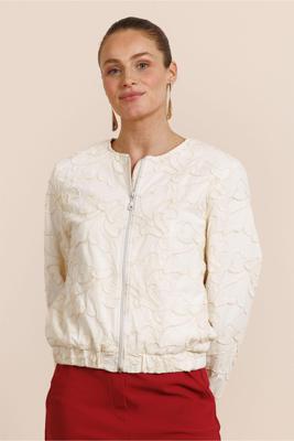 Studio Anneloes April Embroidery Jacket 13683 Jackets 1700 Ecru