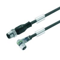 Weidmüller 9457760200 Sensor/actuator connector, geassembleerd M12 Aantal polen (sensoren): 3 Stekker, recht, Bus, haaks 2.00 m 1 stuk(s) Weidmüller 9457760200 Sensor/actuator connector, geassembleerd M12 Aantal polen (sensoren): 3 Stekker, recht, Bus, haaks 2.00 m 1 stuk(s)