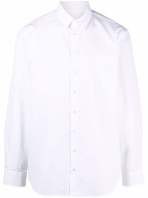 Giorgio Armani chemise à boutonnière - Blanc