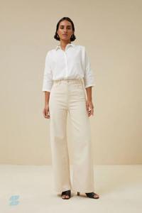 By-Bar lina broek | raw white