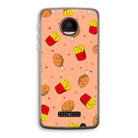Chicken 'n Fries: Motorola Moto Z Force Transparant Hoesje