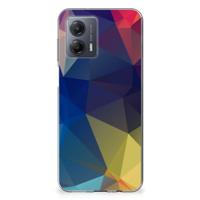 Motorola Moto G53 | TPU Hoesje | Polygon Dark