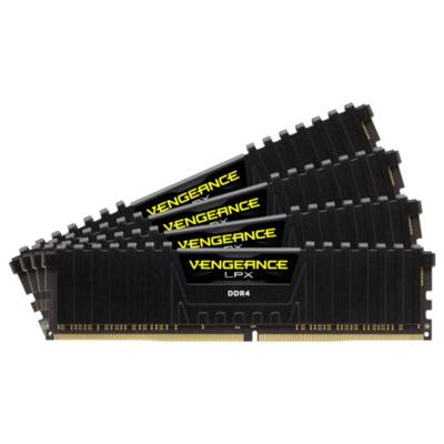 Corsair CMK64GX4M4E3200C16 Werkgeheugenmodule voor PC DDR4 64 GB 4 x 16 GB 3200 MHz 288-pins DIMM CL16 CMK64GX4M4E3200C16
