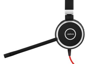 Jabra Evolve 40 UC Stereo Headset Hoofdband Zwart