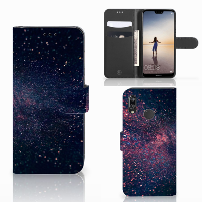 Huawei P20 Lite | Book Case | Stars
