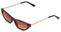 Bernardino zonnebril dames cat eye bruin/goud (4330 B) - thumbnail