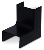 Enzo Canalit systeem25 binnenbocht met bodemstuk 25x13mm zwart - 4745710